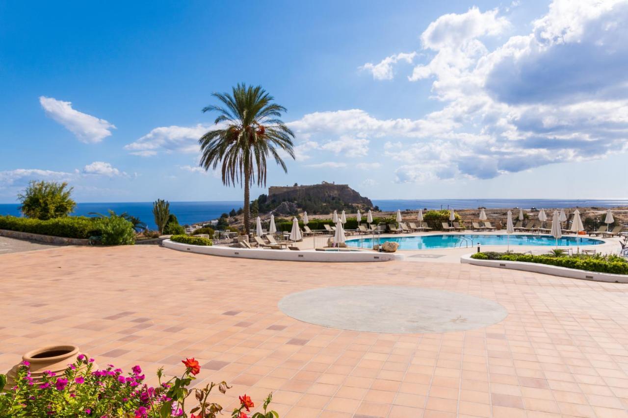 Krana Hotel Líndos Dış mekan fotoğraf