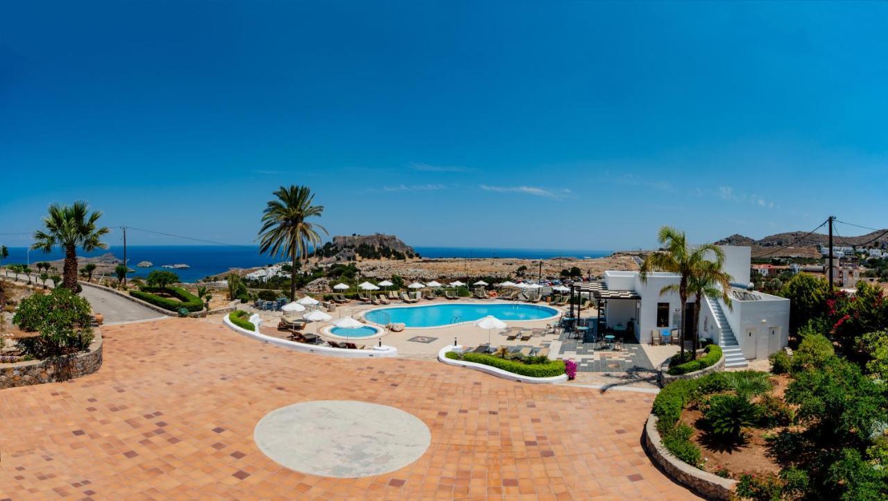Krana Hotel Líndos Dış mekan fotoğraf