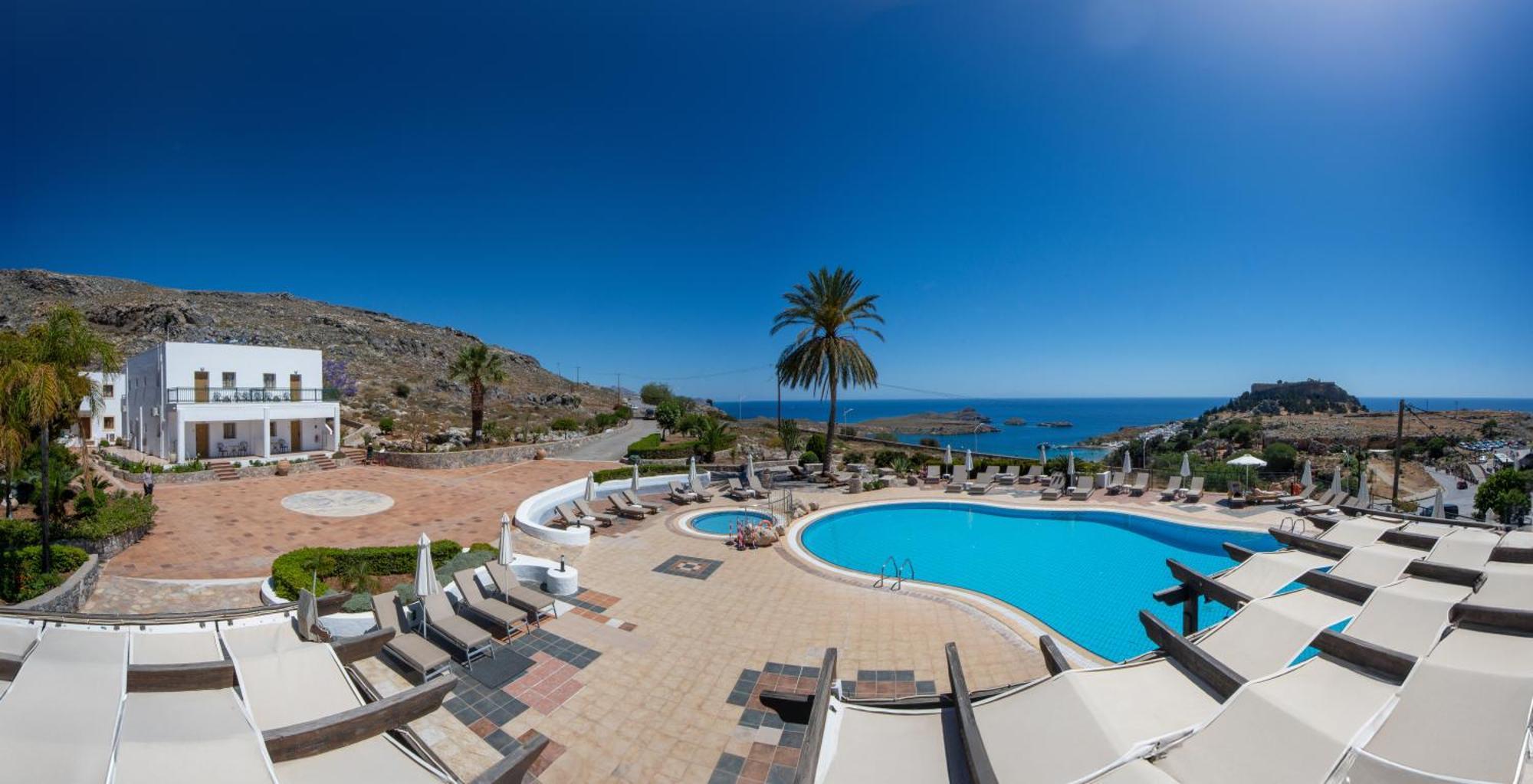 Krana Hotel Líndos Dış mekan fotoğraf
