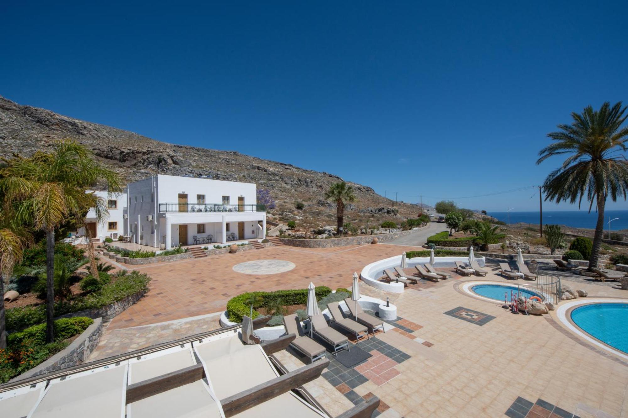 Krana Hotel Líndos Dış mekan fotoğraf