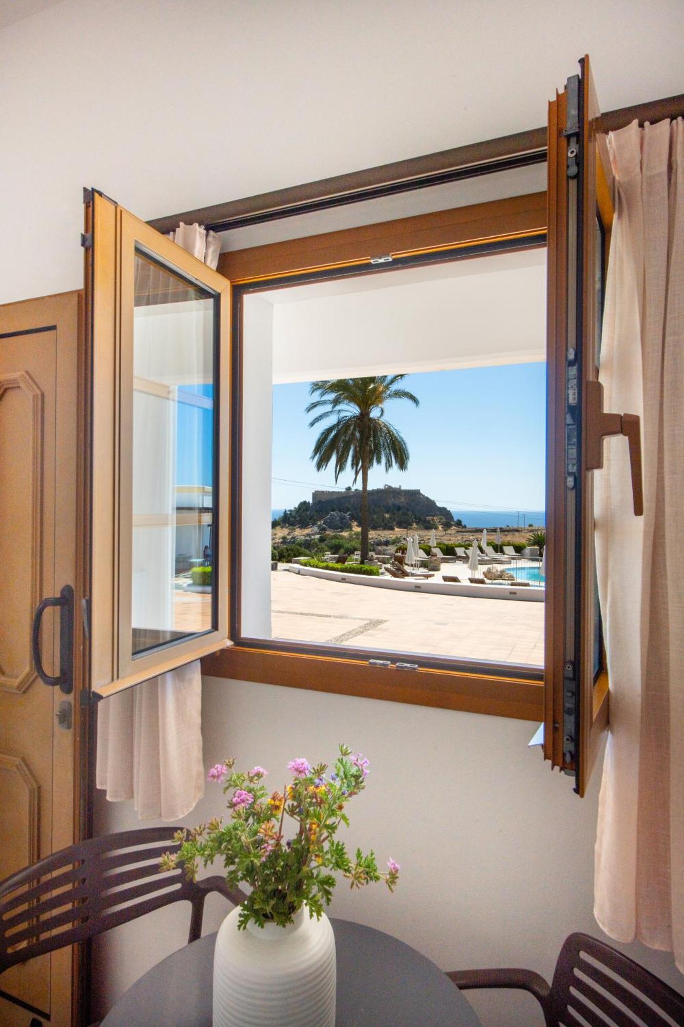 Krana Hotel Líndos Dış mekan fotoğraf