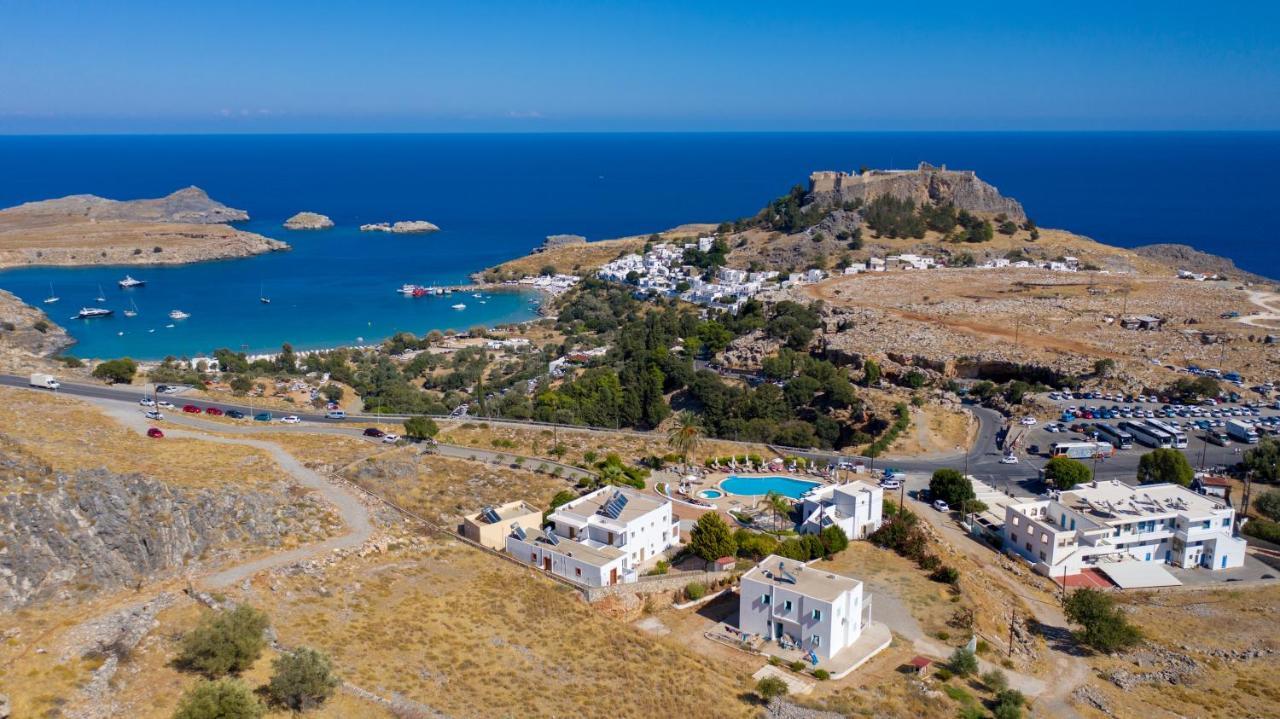 Krana Hotel Líndos Dış mekan fotoğraf
